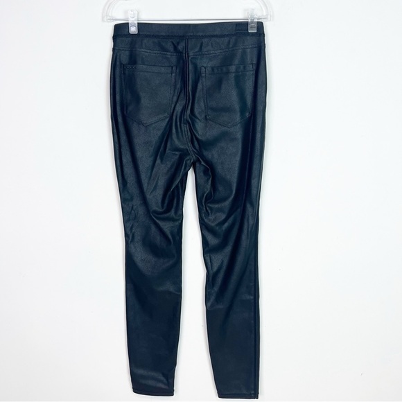BLANK NYC BLACK VEGAN FAUX LEATHER SKINNY LEGGINGS PANTS WOMENS SZ 28 - Picture 5 of 7